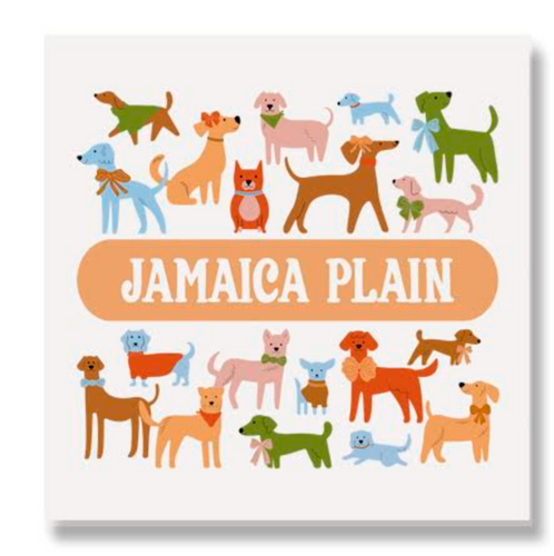 Dog Jamaica Plain Coaster