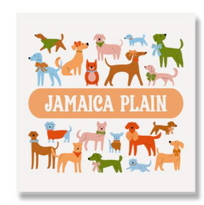 Dog Jamaica Plain Coaster