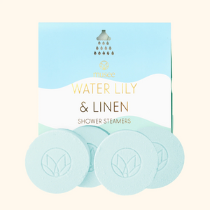 Musee Shower Steamers - Waterlily & Linen
