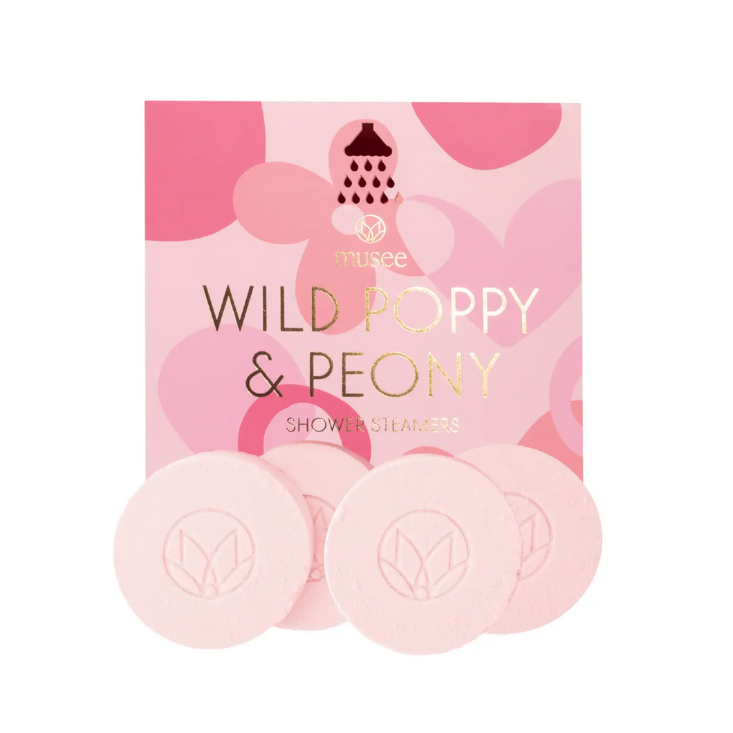 Shower Steamers - Wild Poppy & Peony