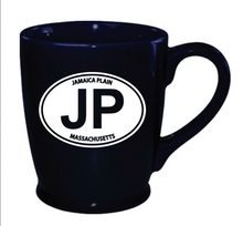 Load image into Gallery viewer, Jamaica Plain Java Etched Mug - Cobalt
