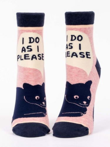 I Do As I Please Women's Ankle Socks