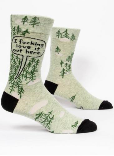 Fucking Love It Out Here Men's Socks