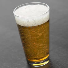 Load image into Gallery viewer, JP Map Pint Glass
