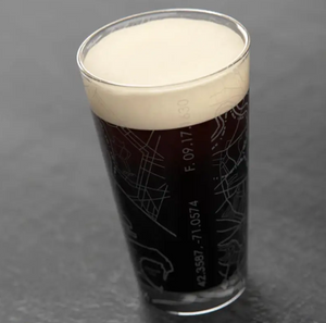 JP Map Pint Glass