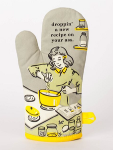 Droppin A Recipe Oven Mitt