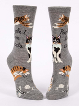 Load image into Gallery viewer, People I Love: Cats Crew Socks
