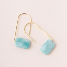 Load image into Gallery viewer, Scout Floating Earrings Amazonite
