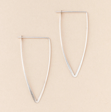 Load image into Gallery viewer, Sterling Silver Triangle Wire Earring
