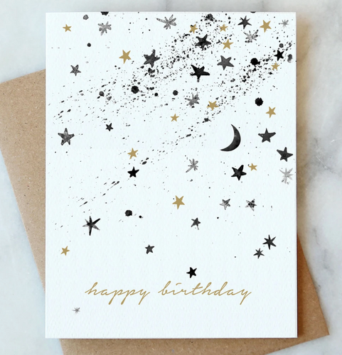 Stars Birthday Card