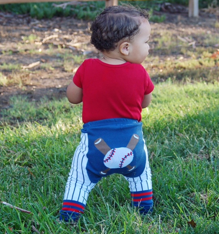 Doodle Pants Leggings - 12M-18M Baseball