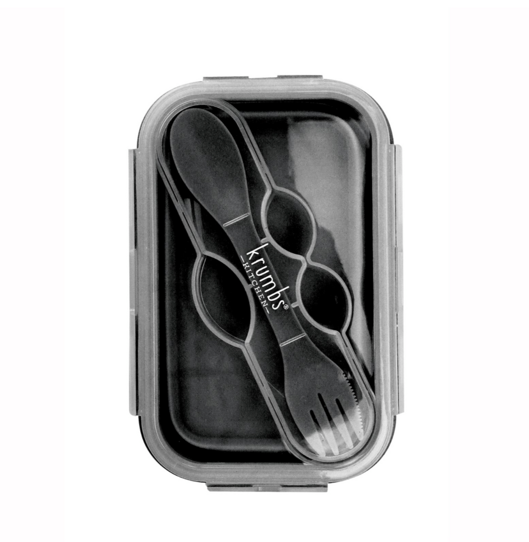 Collapsible Lunch Container Black