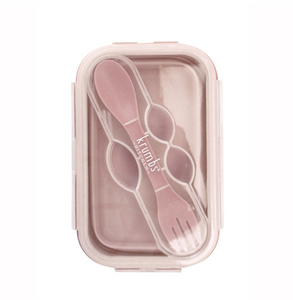 Collapsible Lunch Container Pink