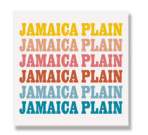 Jamaica Plain Ceramic Co Vintage JP Text