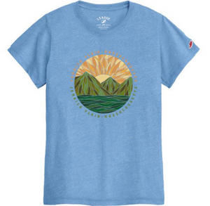 Suncatcher Blue Jamaica Plain T-Shirt - Large
