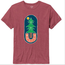 Load image into Gallery viewer, Pine Tree Maroon Boston T-Shirt Small
