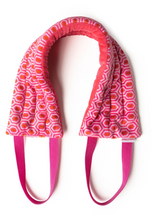 Load image into Gallery viewer, Pink Geo Hot Stuff Heated Neck Wrap
