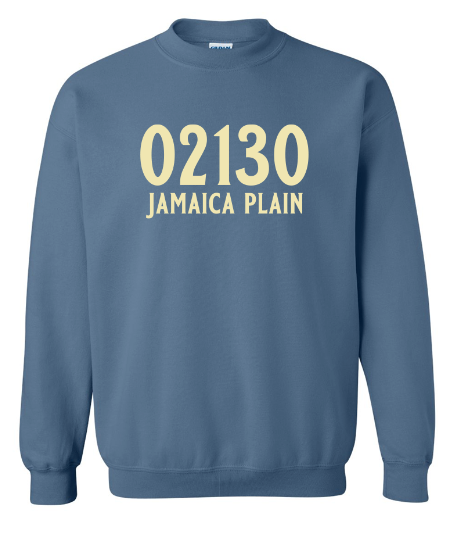 Blue 02130 Crew Sweatshirt