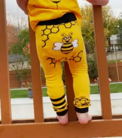 Doodle Pants Leggings - 3-1 Buzz the Bee