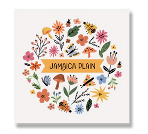Jamaica Plain Meadow Ceramic Coaster