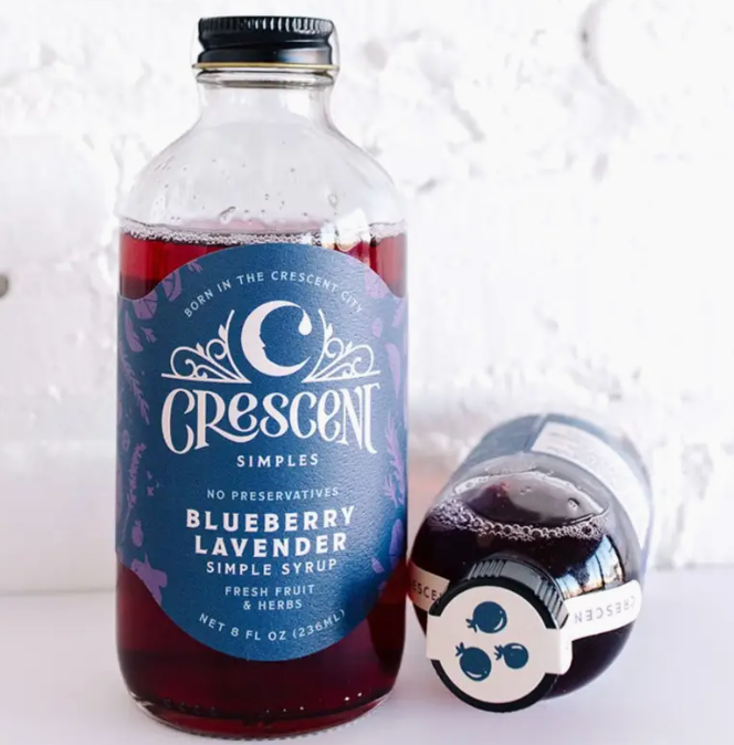 Blueberry Lavender Simple Syrup