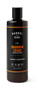 Bourbon Cedar Shampoo & Conditioner