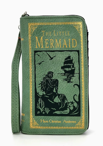 Little Mermaid Book Wristlet