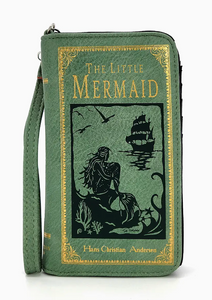 Little Mermaid Book Wristlet