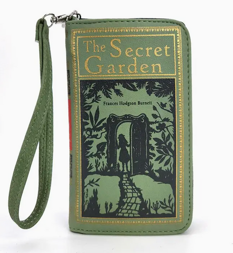 Secret Garden Book Wristlet