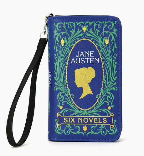 Jane Austen Book Wristlet