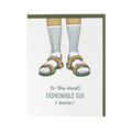 Socks and Sandles Father's Day