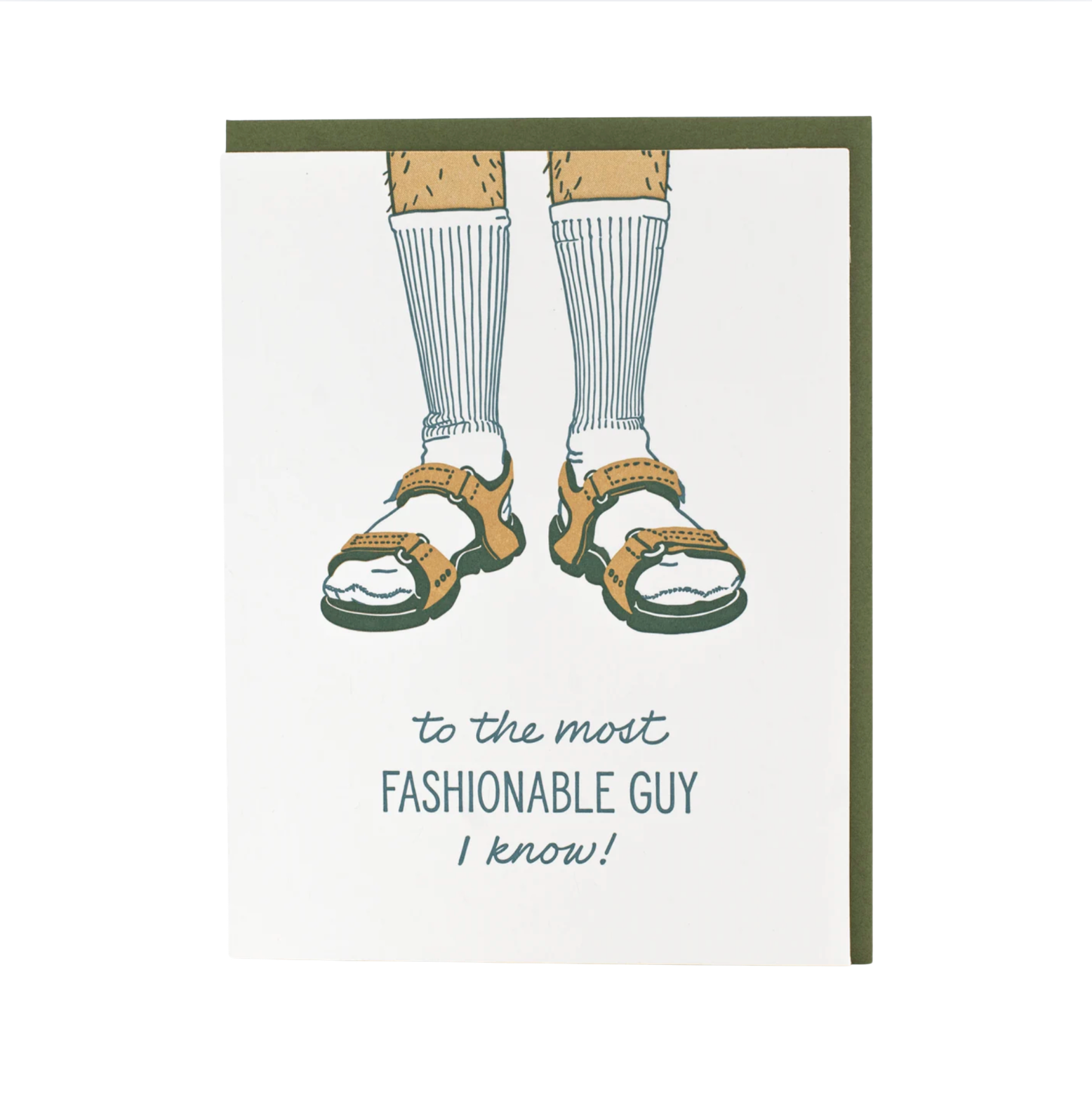 Socks and Sandles Father's Day