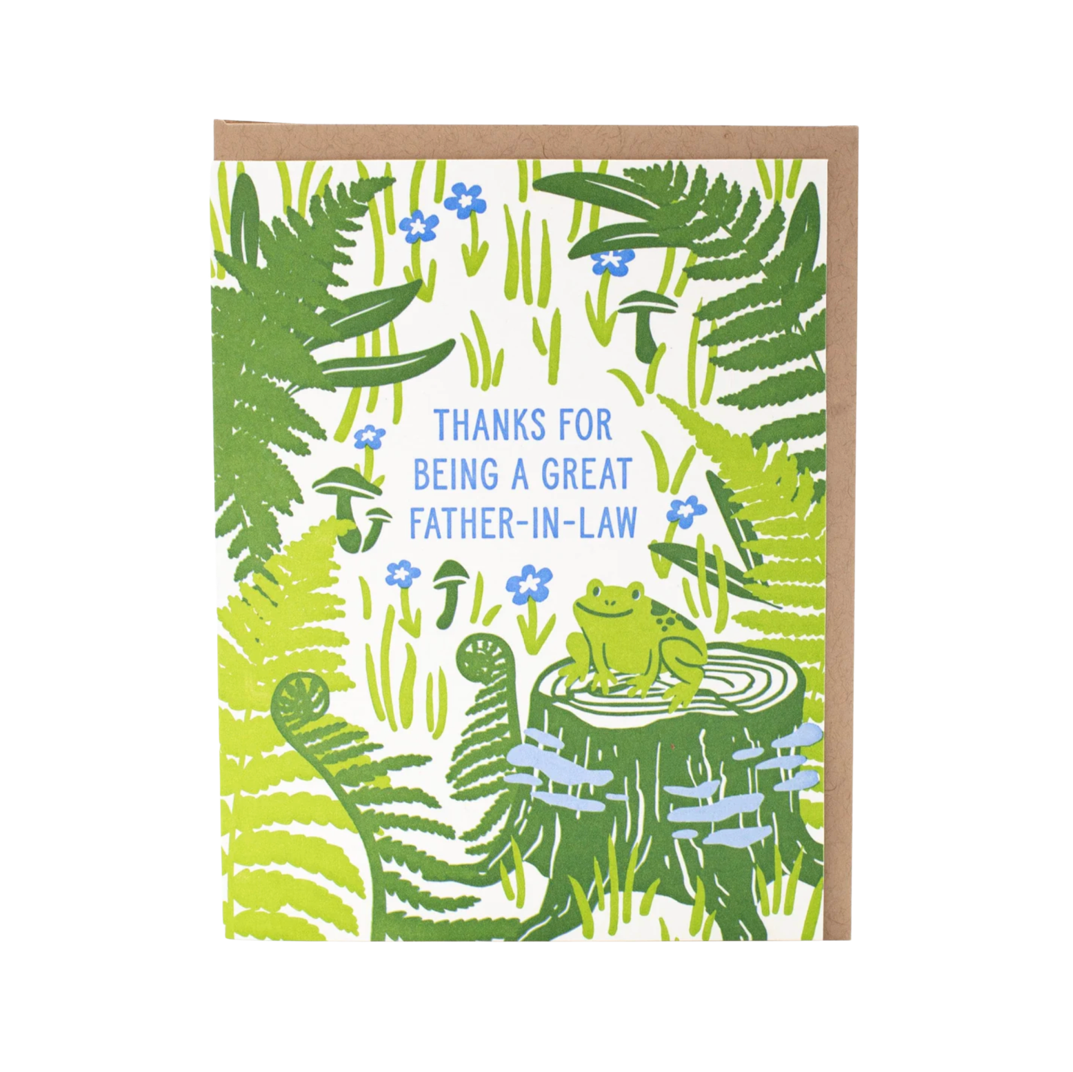 Woodsy Father-in-law Card