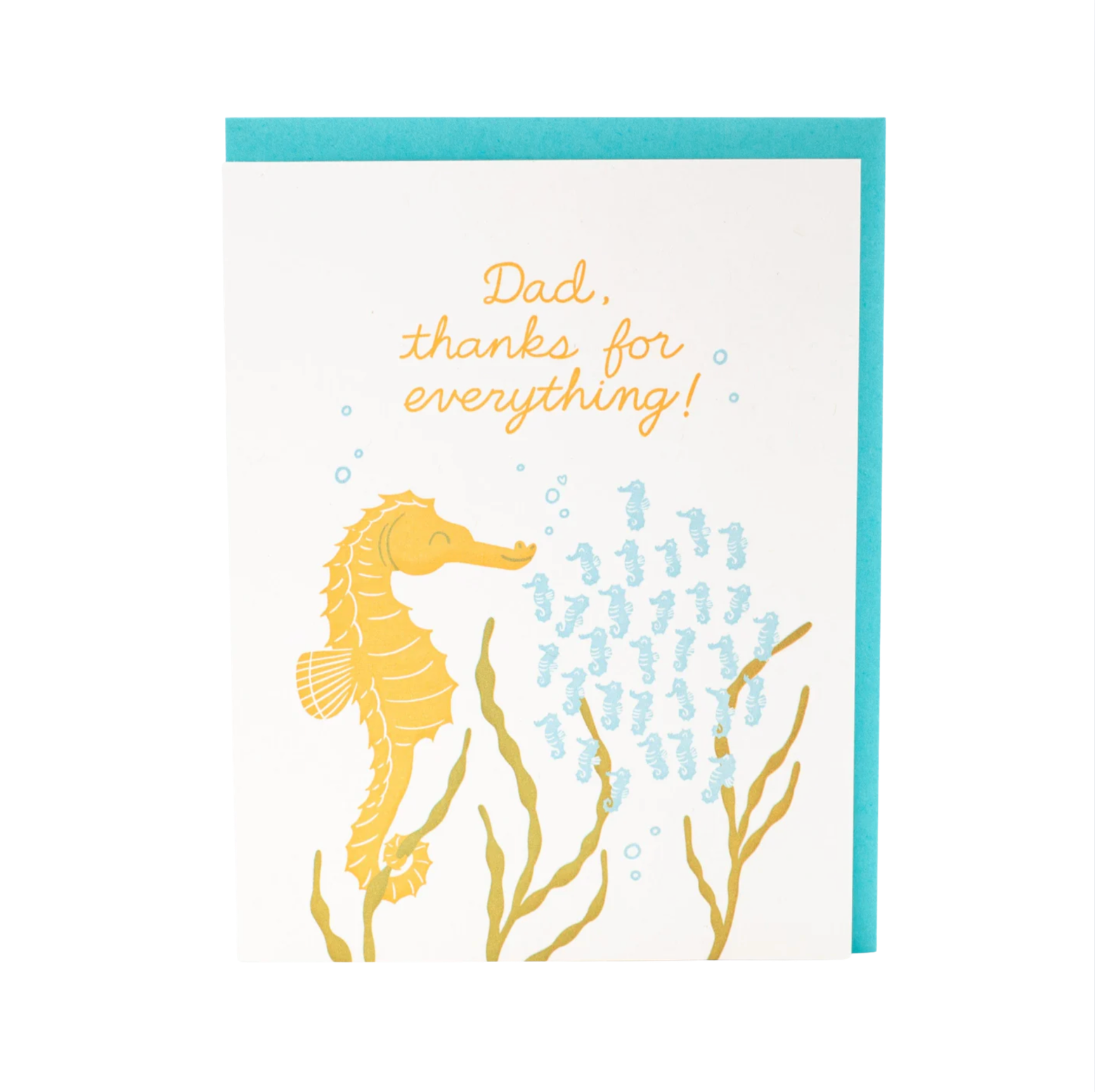 Seahorse Dad Card