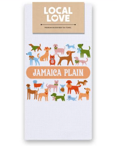 Tea Towel - Jamaica Plain Dogs
