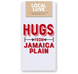 Tea Towel - Red Hugs From JP