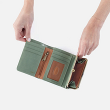 Load image into Gallery viewer, Jade Robin Compact Wallet
