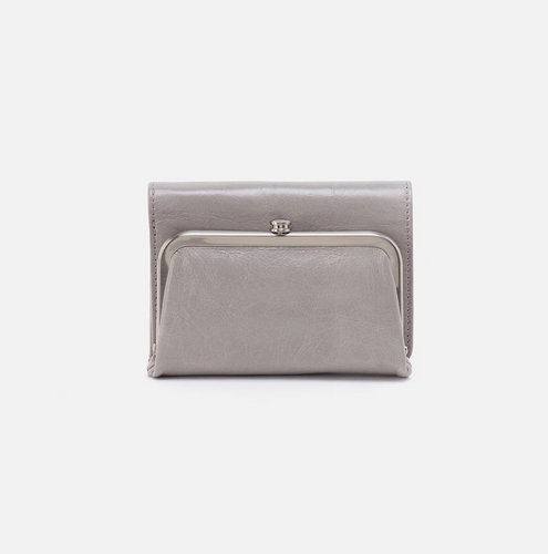 Light Grey Robin Compact Wallet