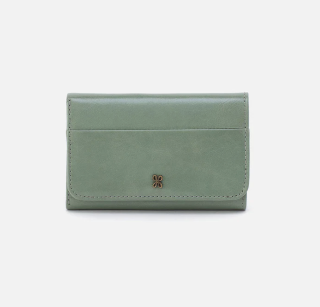 Jade Jill Trifold Leather Wallet