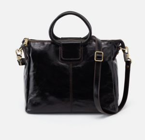 Sheila Black Leather Bag