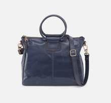 Load image into Gallery viewer, Blue Stone Sheila Medium Satchel
