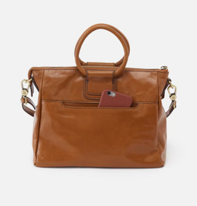 Sheila Medium Truffle Satchel