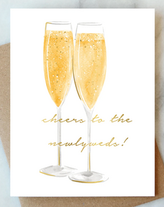 Newlyweds Cheers Card