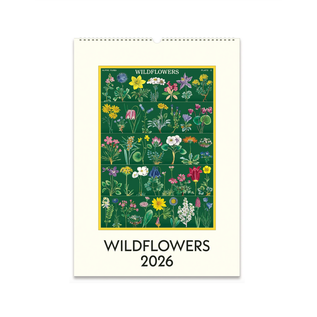 2026 Wall Calendar - Wildflowers