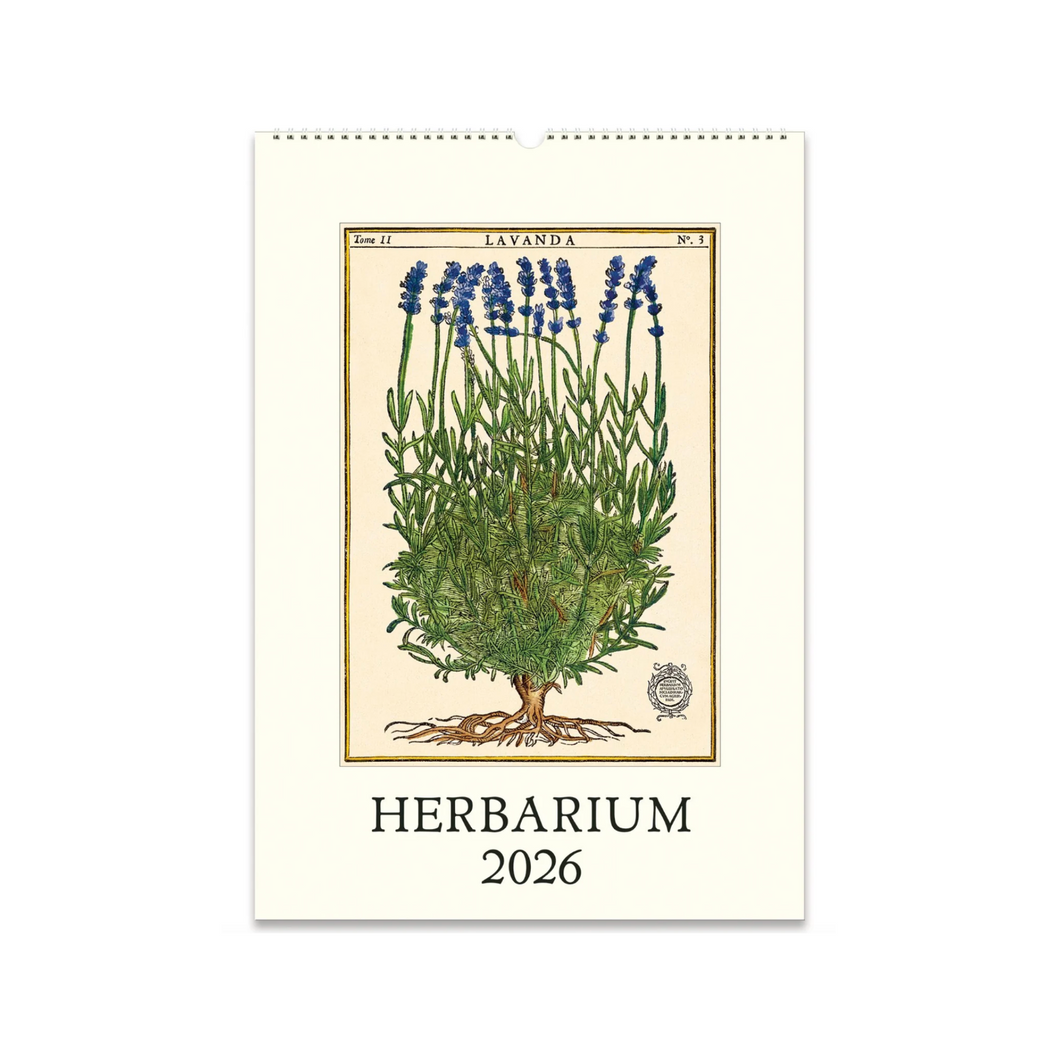 2026 Wall Calendar - Herbarium