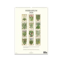 Load image into Gallery viewer, 2026 Wall Calendar - Herbarium
