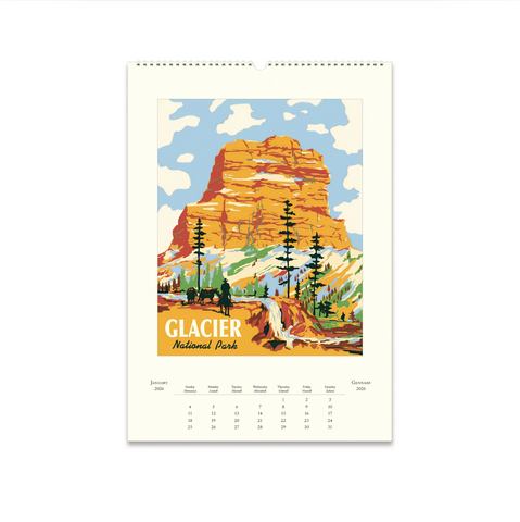 2026 Wall Calendar - National Parks