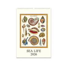 Load image into Gallery viewer, 2026 Wall Calendar - Sea Life
