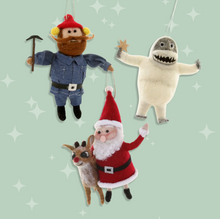 Load image into Gallery viewer, Felted Ornament - Yukon Cornelius
