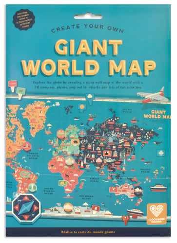 Create Your Own Giant World Map